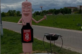 Видеофакт. «Самая зловещая скульптура в Беларуси»
